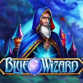 Blue Wizard slot logo by Quickspin at Safe Casino