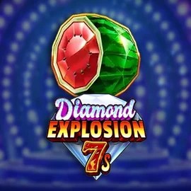 Diamond Explosion 7s online game logo by RubyPlay on safecasinode.de
