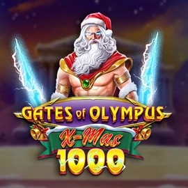 Gates of Olympus Xmas 1000 logo by Pragmatic Play at Safe Casino