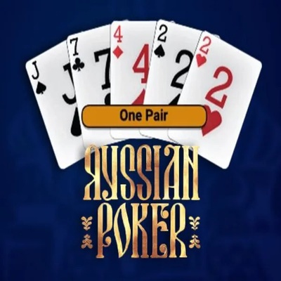 Russian Poker logo by OneTouch Games Safe Casino
